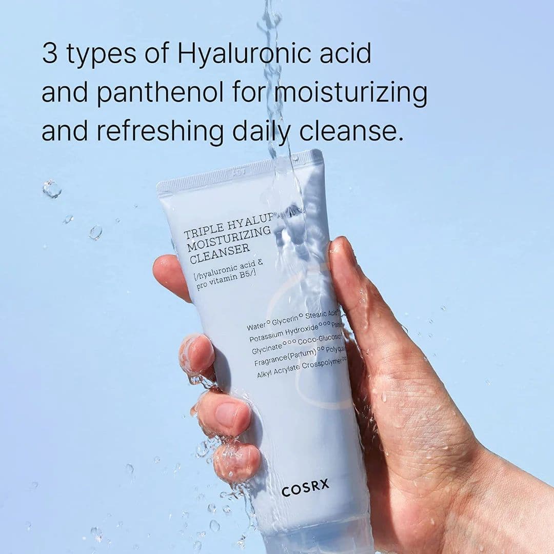 COSRX Triple Hyaluronic Moisturizing Cleanser 150ml