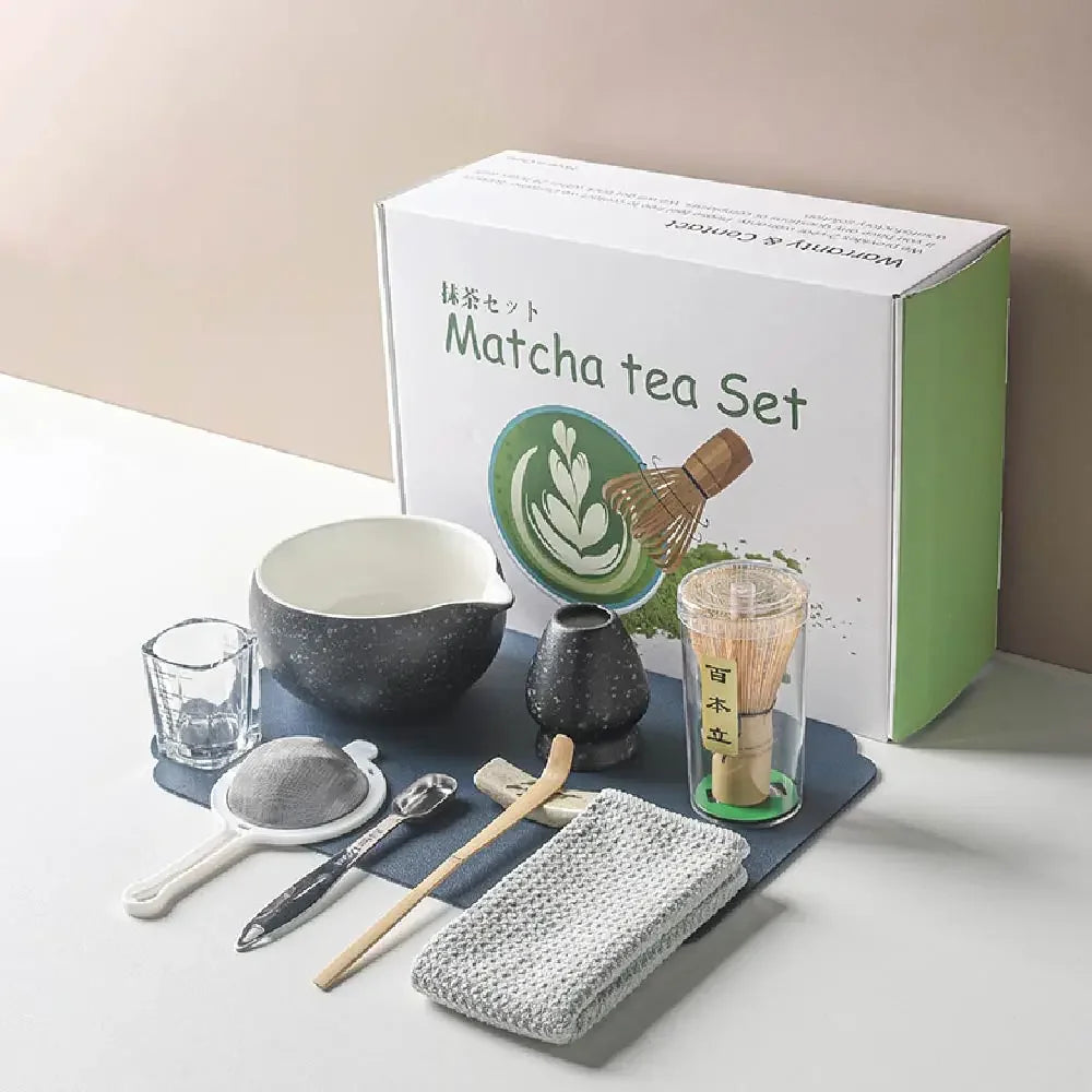 10PCS Matcha White Tea Whisk Teaware Japanese Ceremony